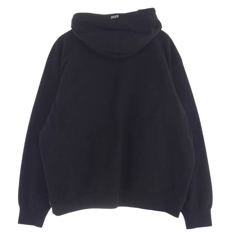 Supreme シュプリーム 23ss Motion Logo Hooded Sweatshirt モーション ロゴ プルオーバー パーカー ブラック系 L【中古】