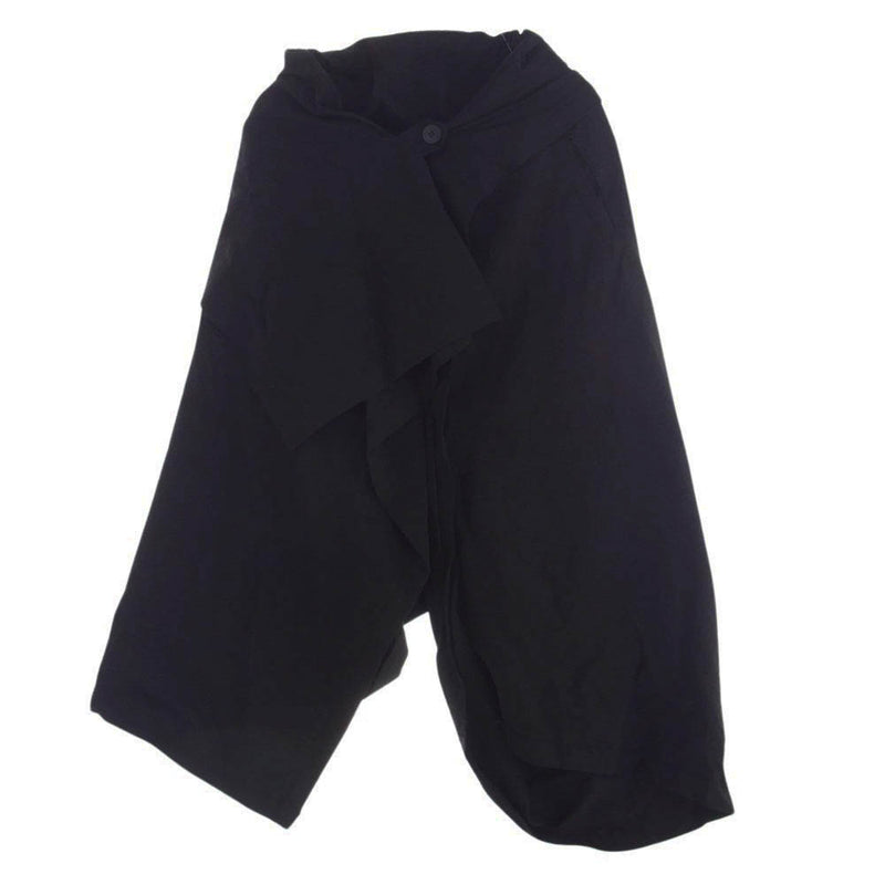 ISSEY MIYAKE イッセイミヤケ IM43FF084 ENCLOTHE PANTS Trouser ワイド パンツ ブラック系 2【美品】【中古】