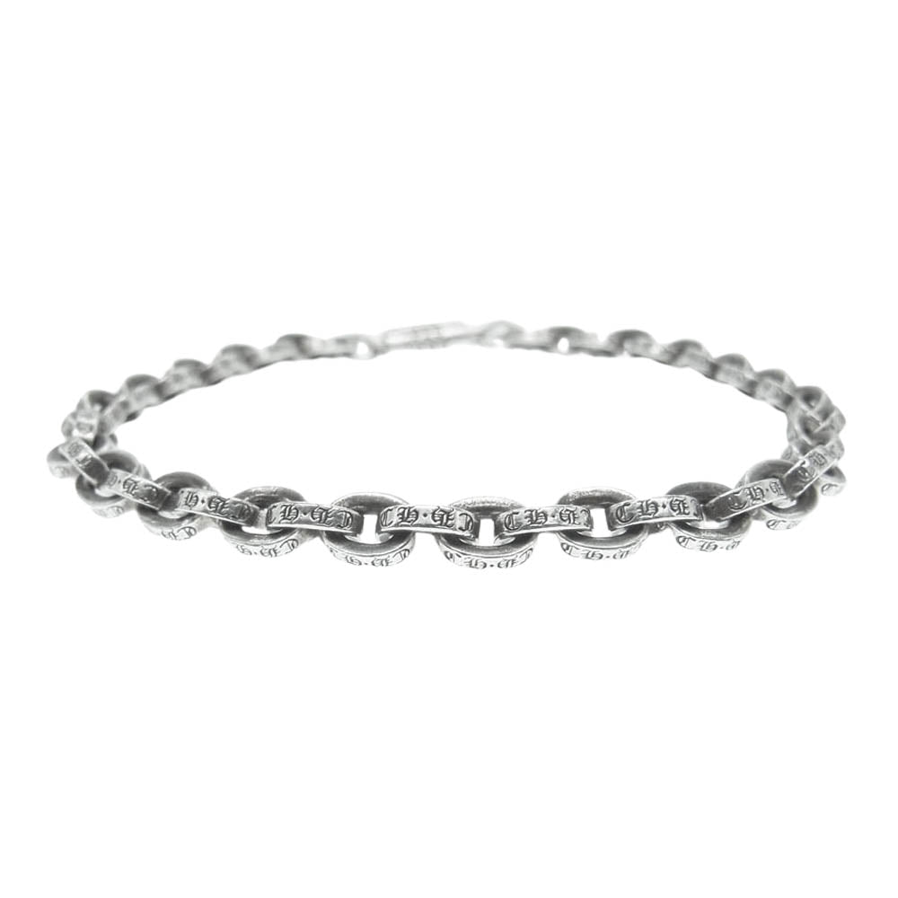 CHROME HEARTS クロムハーツ（原本有） PAPER CHAIN 7inch ペーパーチェーン ブレスレット 7インチ シルバー系【中古】