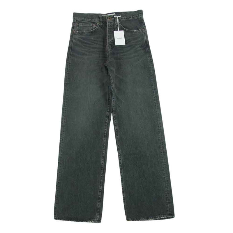 ダイリク 24SS D-13 Straight Denim Pants ウォッシュ ダメージ加工 ストレート デニム パンツ グレー系 27【新古品】【未使用】【中古】