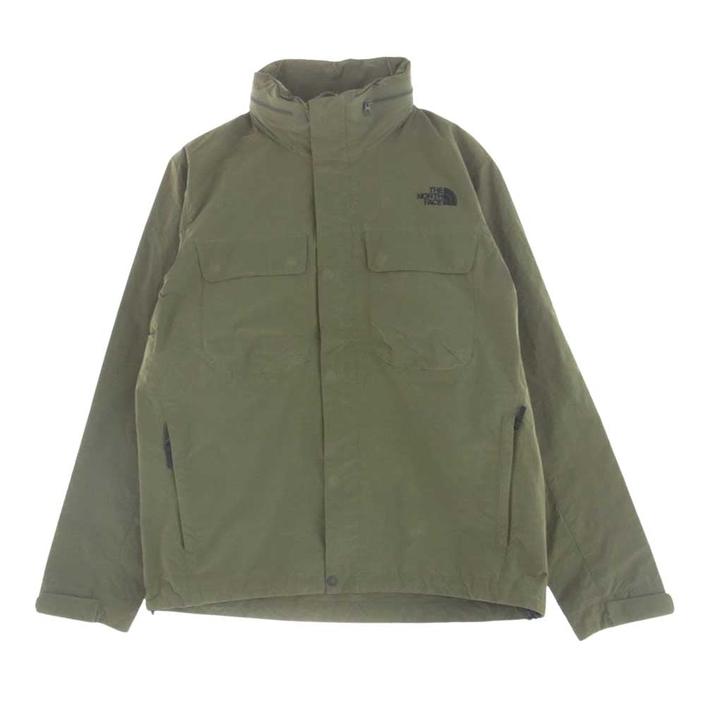 THE NORTH FACE ノースフェイス NP21766 GLOBE TREKKER JACKET グローブ トレッカー ジャケット カーキ系 S【中古】