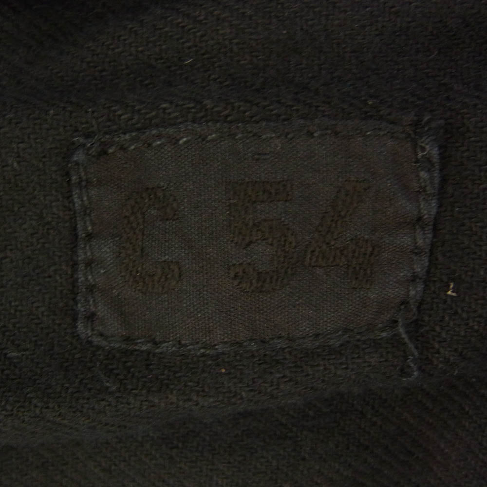 ミリタリー スウェーデン軍 M59 C 54 フィールドジャケット 黒染め ロンパース付き ネイビー系【中古】
