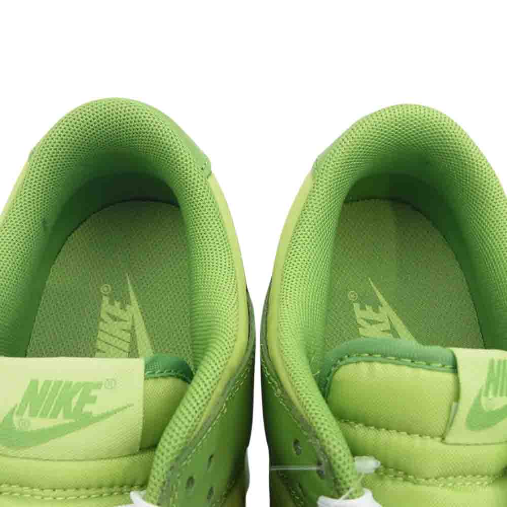 NIKE ナイキ DJ6188-300 Dunk Low Chlorophyll White Vivid Green ダンク ロー クロロフィル ホワイト ヴィヴィッドグリーン スニーカー グリーン系 27cm【新古品】【未使用】【中古】