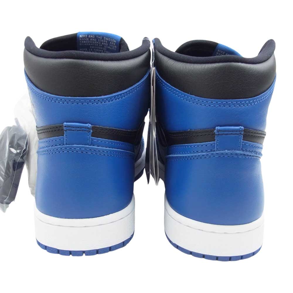 NIKE AIR JORDAN ナイキ ジョーダン 555088-404 Air Jordan 1 Retro High OG Dark Marina Blue AJ1 エアジョーダン レトロ ハイ ダークマリーナブルー スニーカー ブラック系 ブルー系 27cm【新古品】【未使用】【中古】