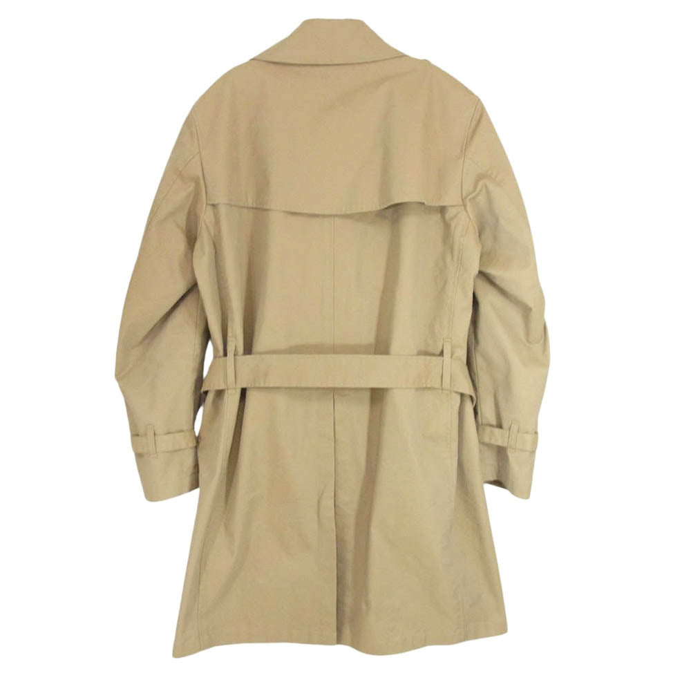 EDIFICE エディフィス 15-020-300-1000-1-0 T/C TRENCH COAT トレンチ コート ベージュ系 44【中古】