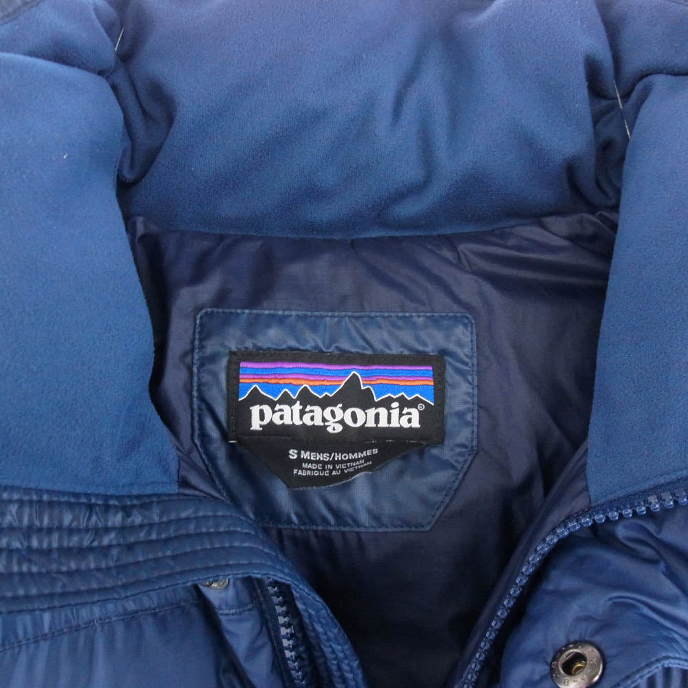 patagonia パタゴニア 84903FA18 Wendigo Down Jacket ウェンディゴ ダウン ジャケット ネイビー系 S【中古】