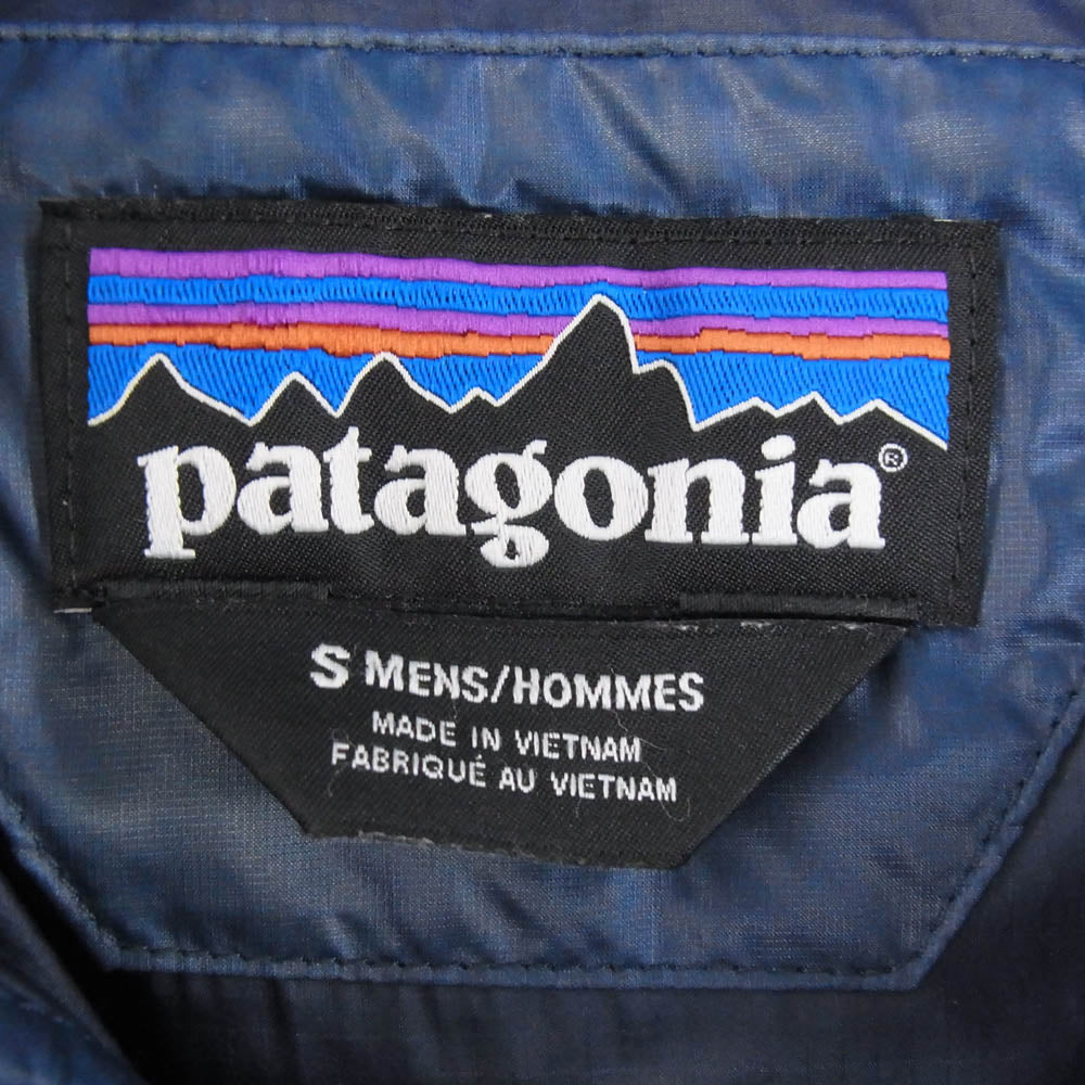 patagonia パタゴニア 84903FA18 Wendigo Down Jacket ウェンディゴ ダウン ジャケット ネイビー系 S【中古】