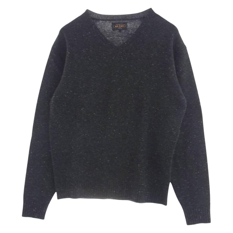 BEAMS ビームス 11-15-1209-103 BEAMS+ ビームスプラス Vネック ニット セーター グレー系 L【中古】