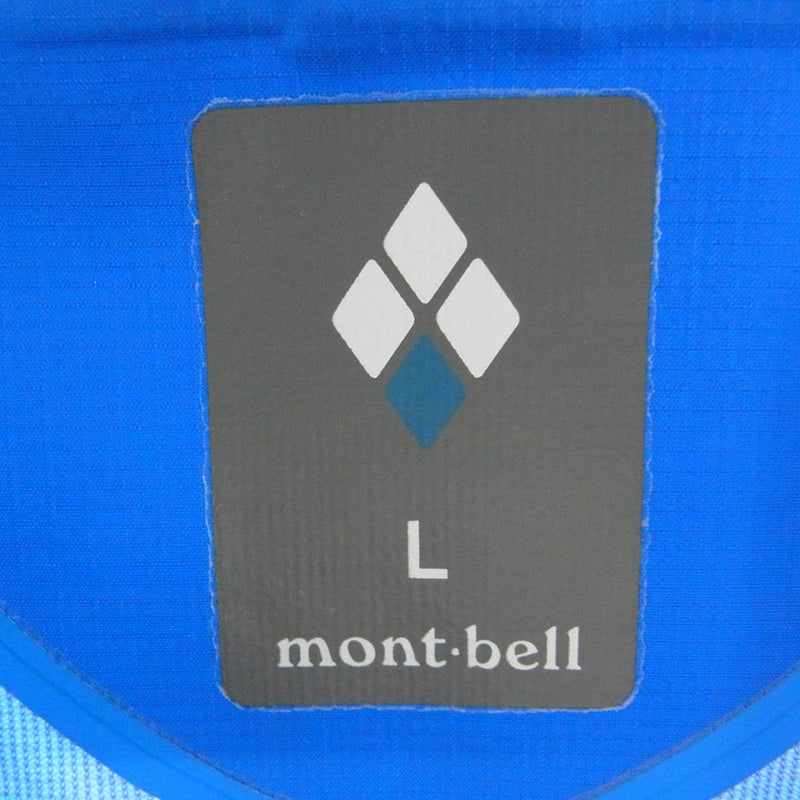 mont-bell モンベル 1128344 サンダーパス レインシェル ジャケット ブルー系 L【中古】