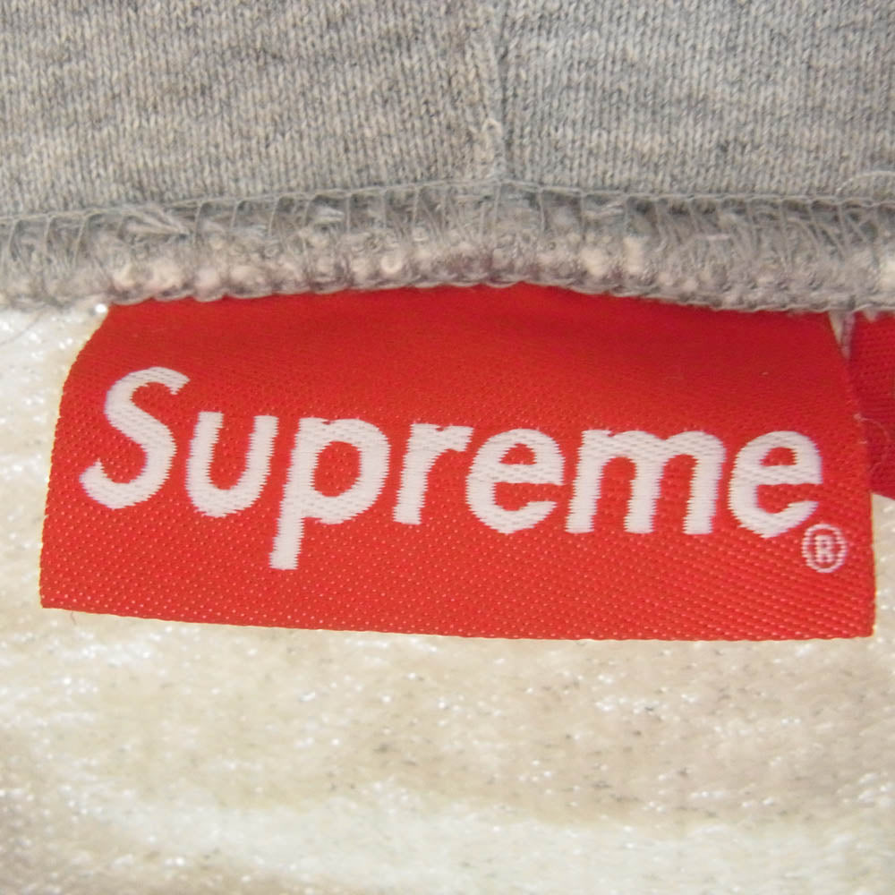 Supreme シュプリーム 15SS Chrome Arc Hooded Sweatshirt?アーチロゴ プルオーバー パーカー グレー系 M【中古】