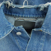 BALENCIAGA バレンシアガ 487342 TSB06 Campaign Logo Denim Jacket キャンペーンロゴ クラッシュ デニム ジャケット インディゴブルー系 48【中古】