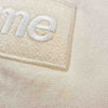 Supreme シュプリーム 20AW Cross Box Logo Hooded Sweatshirt クロス ボックス ロゴ フーデッド スウェットシャツ プルオーバー スウェット パーカー オフホワイト系 L【中古】