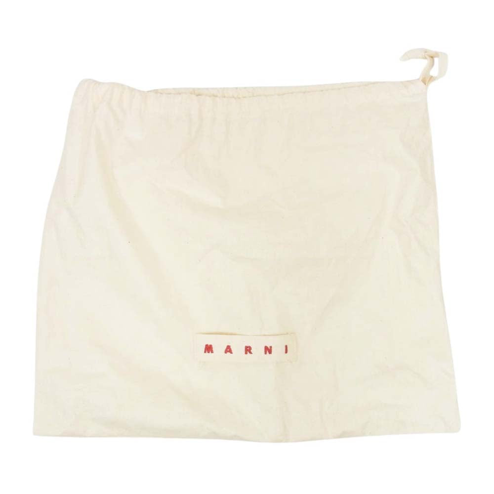 MARNI マルニ BMMP0067Q0P3860 TROPICALIA MICRO トロピカリア マイクロ ショルダー かごバッグ ブラック系【極上美品】【中古】