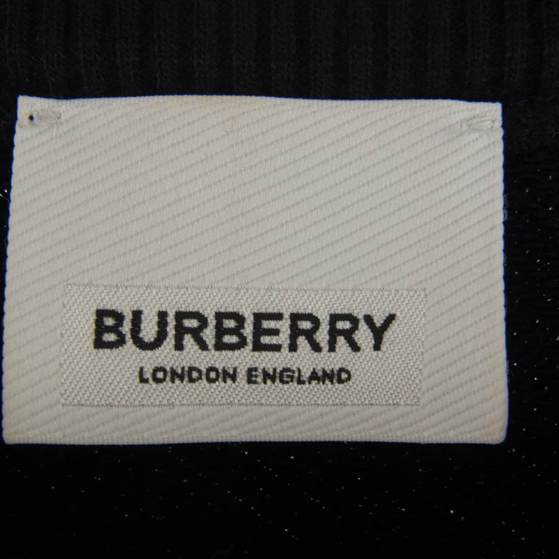 BURBERRY バーバリー 8009976 ARCHIVE CAMPAIGN CREWNECK SWEAT アーカイブ キャンペーン プリント コットン スウェットシャツ ブラック系 M【中古】