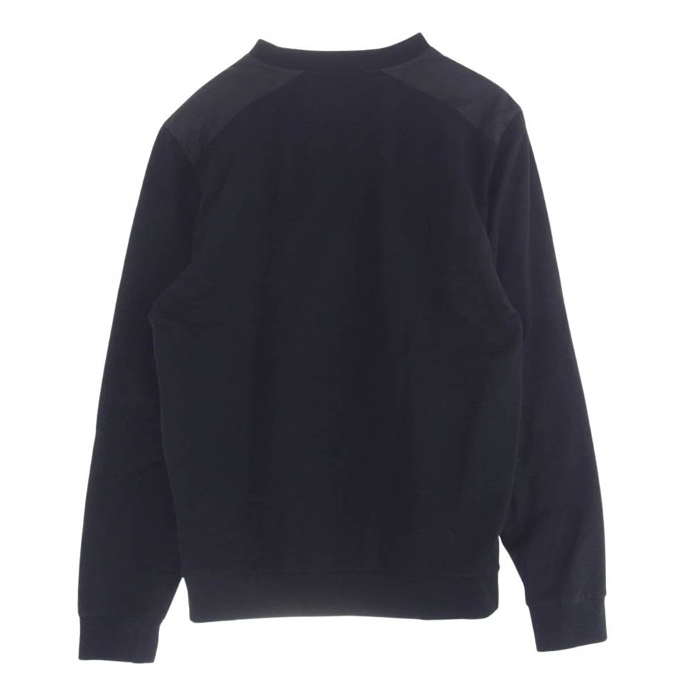 PRADA プラダ 24AW UJL21A R232 1U77 Triangle Logo Sweatshirts トライアングル ロゴ プリント クルーネックス ウェット トレーナー ブラック系 XL【中古】