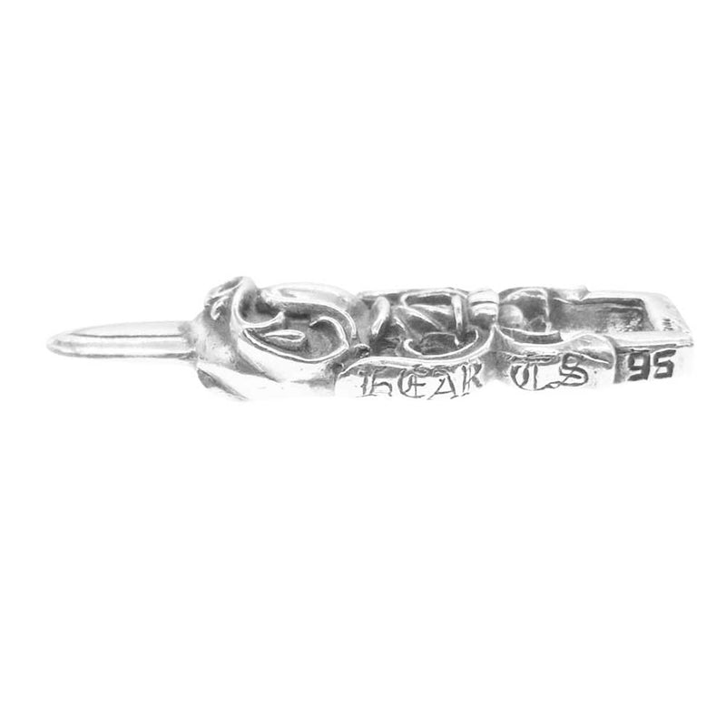 CHROME HEARTS クロムハーツ（原本無） DAGGER HEART ダガー ハート ペンダントトップ【中古】