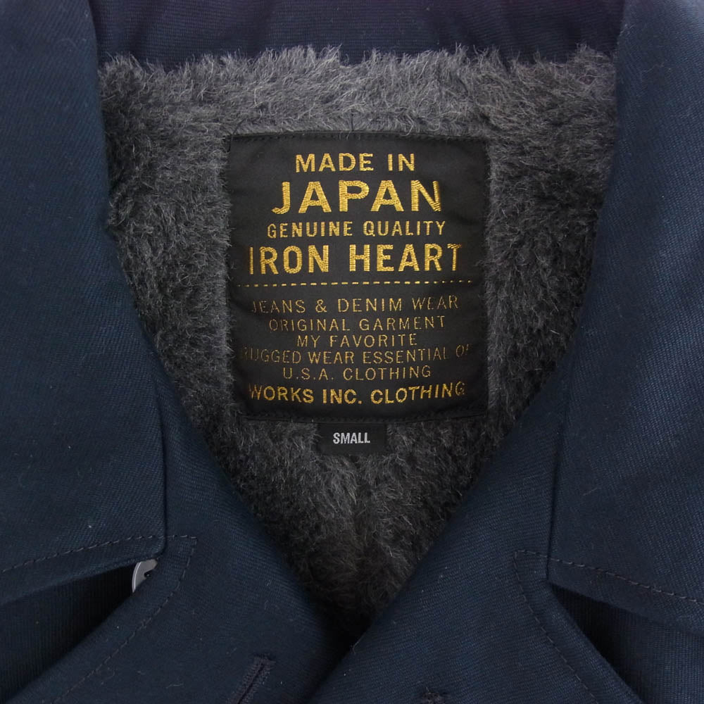 IRON HEART アイアンハート IHM-31 ウィップコード Pコート 裏地ボア