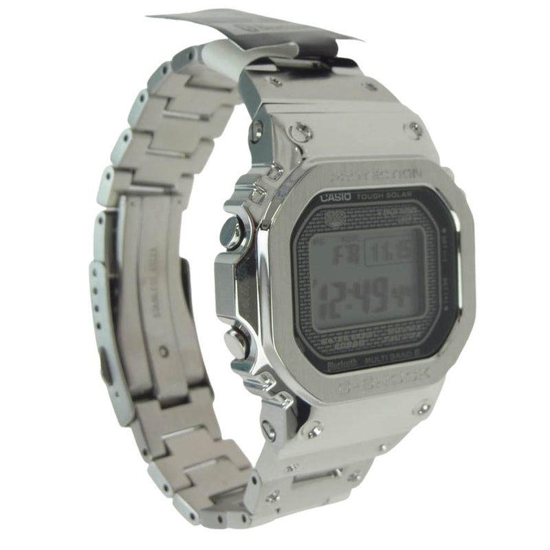 CASIO G-SHOCK カシオ ジーショック GMW-B5000D-1JF フルメタル デジタル 電波ソーラー Bluetooth搭載 腕時計 ウォッチ【極上美品】【中古】