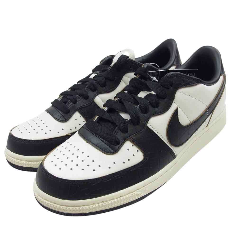 NIKE ナイキ FQ8127-030 TERMINATOR LOW PRM ターミネーター ローカット スニーカー ホワイト系 ブラック系 27cm【新古品】【未使用】【中古】