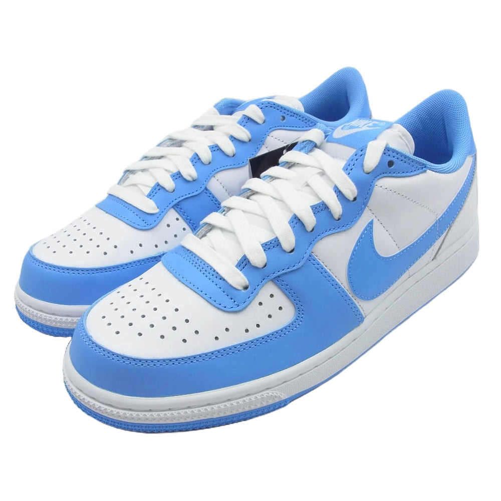 NIKE ナイキ FQ8748-412 Terminator Low University Blue ターミネーター ロー ユニバーシティブルー ライトブルー系 ホワイト系 27cm【新古品】【未使用】【中古】