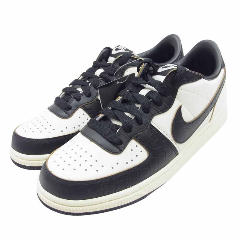 NIKE ナイキ FQ8127-030 TERMINATOR LOW PRM ターミネーター ローカット スニーカー ホワイト系 ブラック系 27cm【新古品】【未使用】【中古】