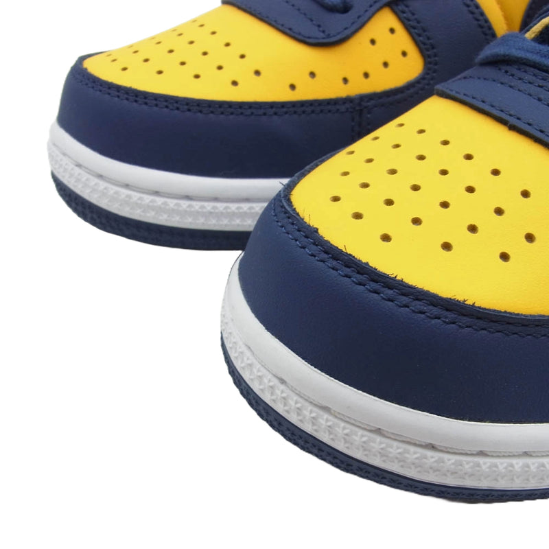 NIKE ナイキ FJ4206-700 Terminator Low University Gold and Navy Michigan ターミネーター ロー スニーカー イエロー系 ネイビー系 27cm【新古品】【未使用】【中古】