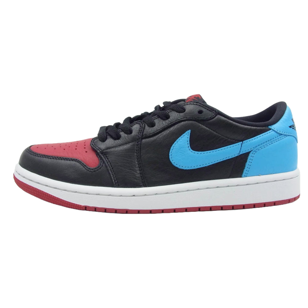 NIKE ナイキ CZ0775-046 Women's Air Jordan 1 Retro Low OG NC to CHICAGO ウィメンズ エアジョーダン レトロ ロー ノースカロライナ トゥ シカゴ レッド系 ライトブルー系 27.5cm【新古品】【未使用】【中古】