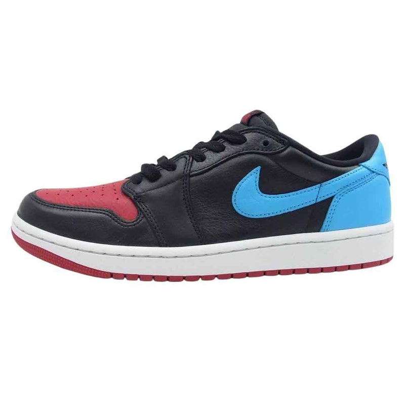 NIKE ナイキ CZ0775-046 Women's Air Jordan 1 Retro Low OG NC to CHICAGO ウィメンズ エアジョーダン レトロ ロー ノースカロライナ トゥ シカゴ レッド系 ライトブルー系 28.0cn【極上美品】【中古】