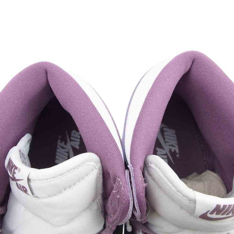 NIKE ナイキ DZ5485-105 Air Jordan 1 Retro High OG Mauve エアジョーダン レトロ ハイ モーブ ハイカット スニーカー パープル系 ホワイト系 27.5cm【極上美品】【中古】