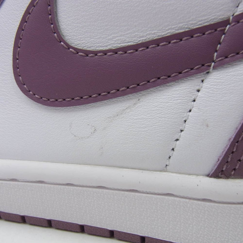 NIKE ナイキ DZ5485-105 Air Jordan 1 Retro High OG Mauve エアジョーダン レトロ ハイ モーブ ハイカット スニーカー パープル系 ホワイト系 27.5cm【極上美品】【中古】