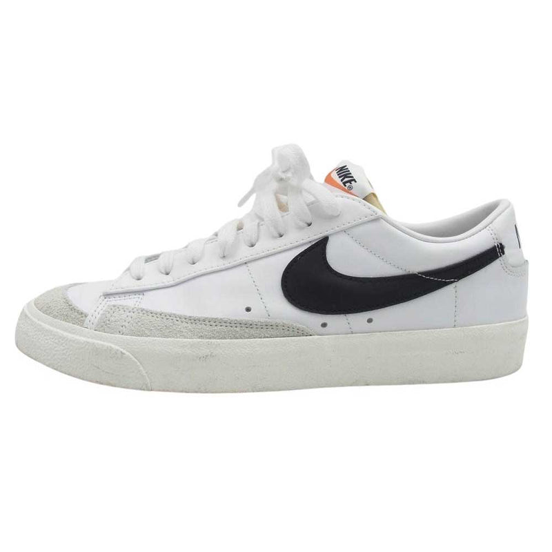 NIKE ナイキ DA6364-101 BLAZER LOW 77 VINTAGE WHITE BLACK SAIL ブレーザー ロー 77 ヴィンテージ ホワイト ブラック セイル スニーカー ホワイト系 27cm【中古】