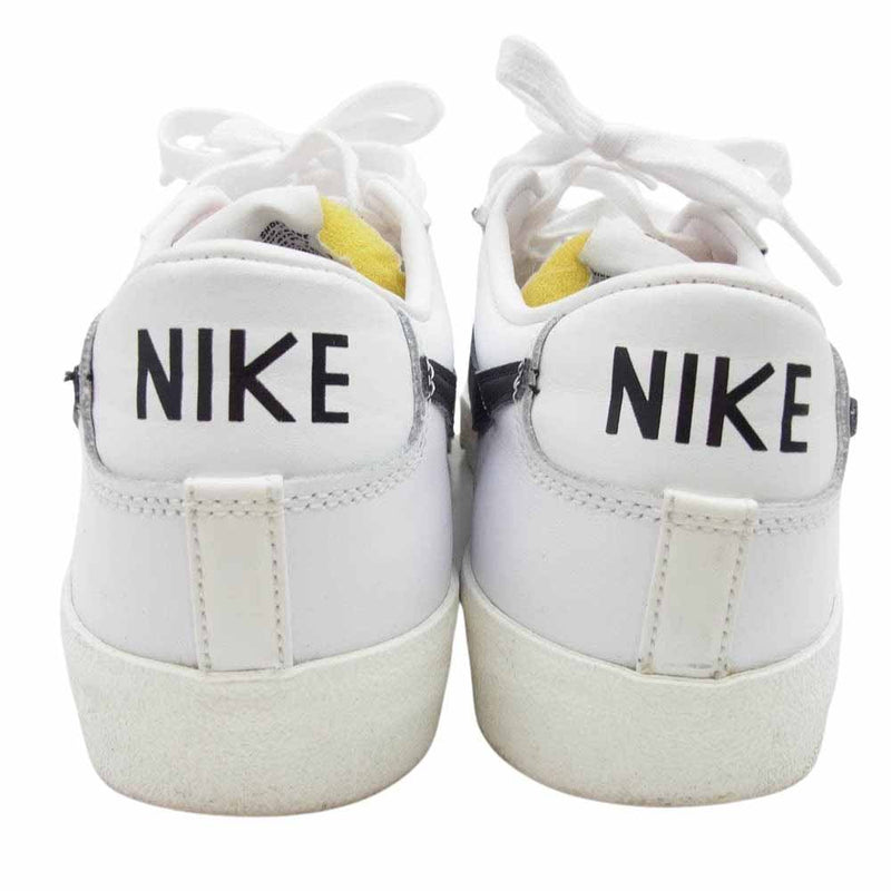 NIKE ナイキ DA6364-101 BLAZER LOW 77 VINTAGE WHITE BLACK SAIL ブレーザー ロー 77 ヴィンテージ ホワイト ブラック セイル スニーカー ホワイト系 27cm【中古】