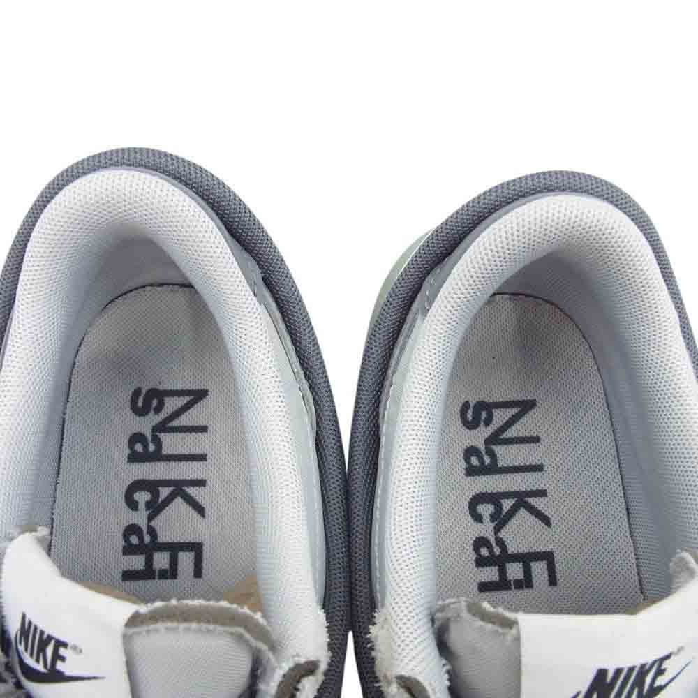 NIKE ナイキ DQ0581-001 × sacai Zoom Cortez Iron Grey サカイ ズーム コルテッツ アイアングレー スニーカー グレー系 27.5cm【中古】