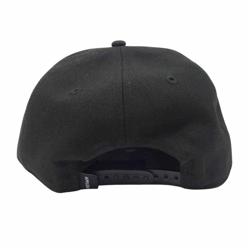 アップルバム 21AW NA2120901 × NAS × NEW ERA ニューエラ キャップ ブラック系【新古品】【未使用】【中古】