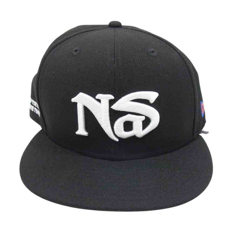 アップルバム 21AW NA2120901 × NAS × NEW ERA ニューエラ キャップ ブラック系【新古品】【未使用】【中古】