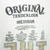 TENDERLOIN テンダーロイン T-RAGLAN 3/4 CAHULAWASSEE RIVER プリント ラグラン 7分丈 Tシャツ ブラック系 ホワイト系 M【中古】