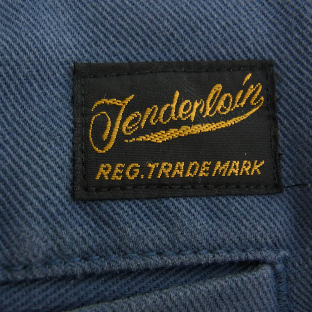 TENDERLOIN テンダーロイン T-BDP SHORTS T/C T/Cツイル フリスコ ショートパンツ ネイビー ブルー系 M【中古】