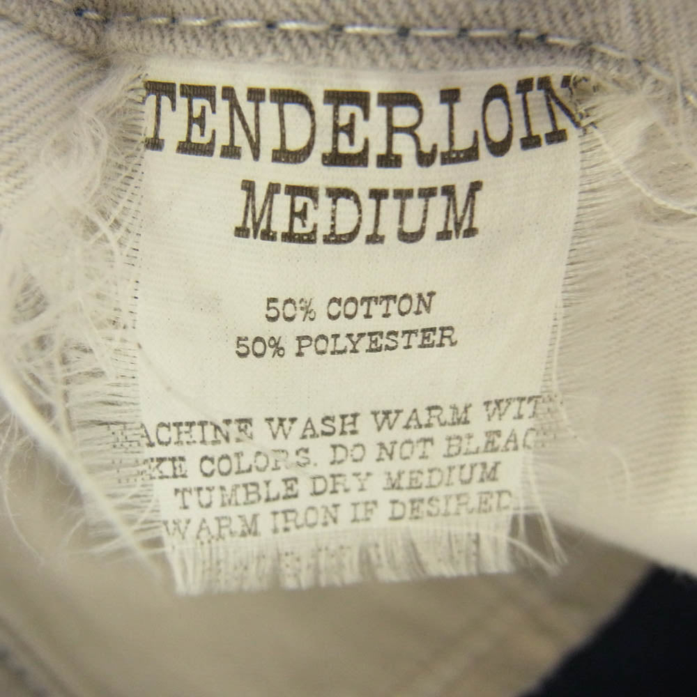 TENDERLOIN テンダーロイン T-BDP SHORTS T/C T/Cツイル フリスコ ショートパンツ ネイビー ブルー系 M【中古】