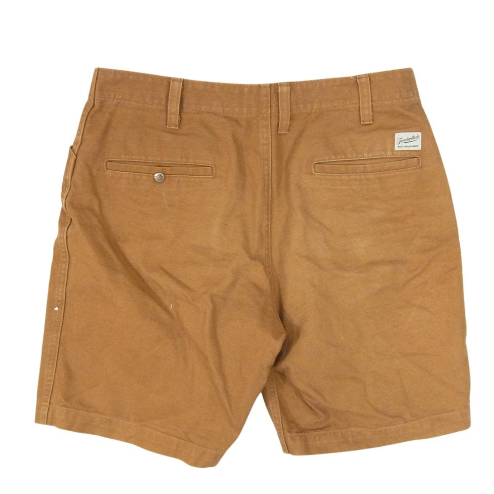 TENDERLOIN テンダーロイン T-BDP SHORTS DUCK ダック ショーツ ショートパンツ ブラウン系 M【中古】