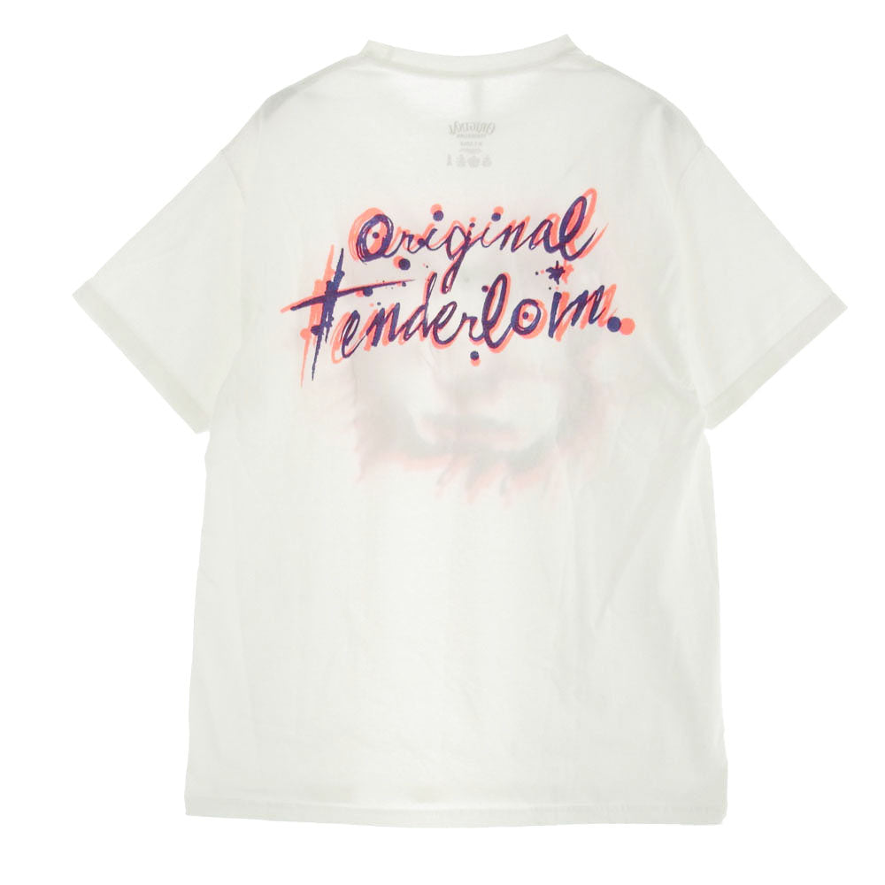 TENDERLOIN テンダーロイン 20SS T-TEE J.C プリント 半袖 Tシャツ ホワイト系 XL【中古】