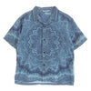 TENDERLOIN テンダーロイン T-PAISLEY SHT ペイズリー 半袖 シャツ ブルー系 S【中古】