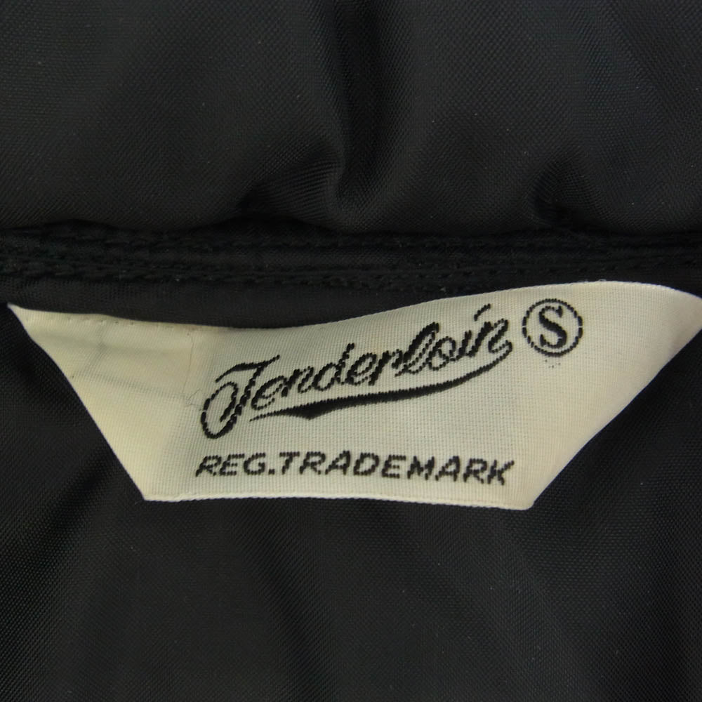 TENDERLOIN テンダーロイン T-NRA RACING VEST ワッペン レーシング ベスト ブラック系 S【中古】