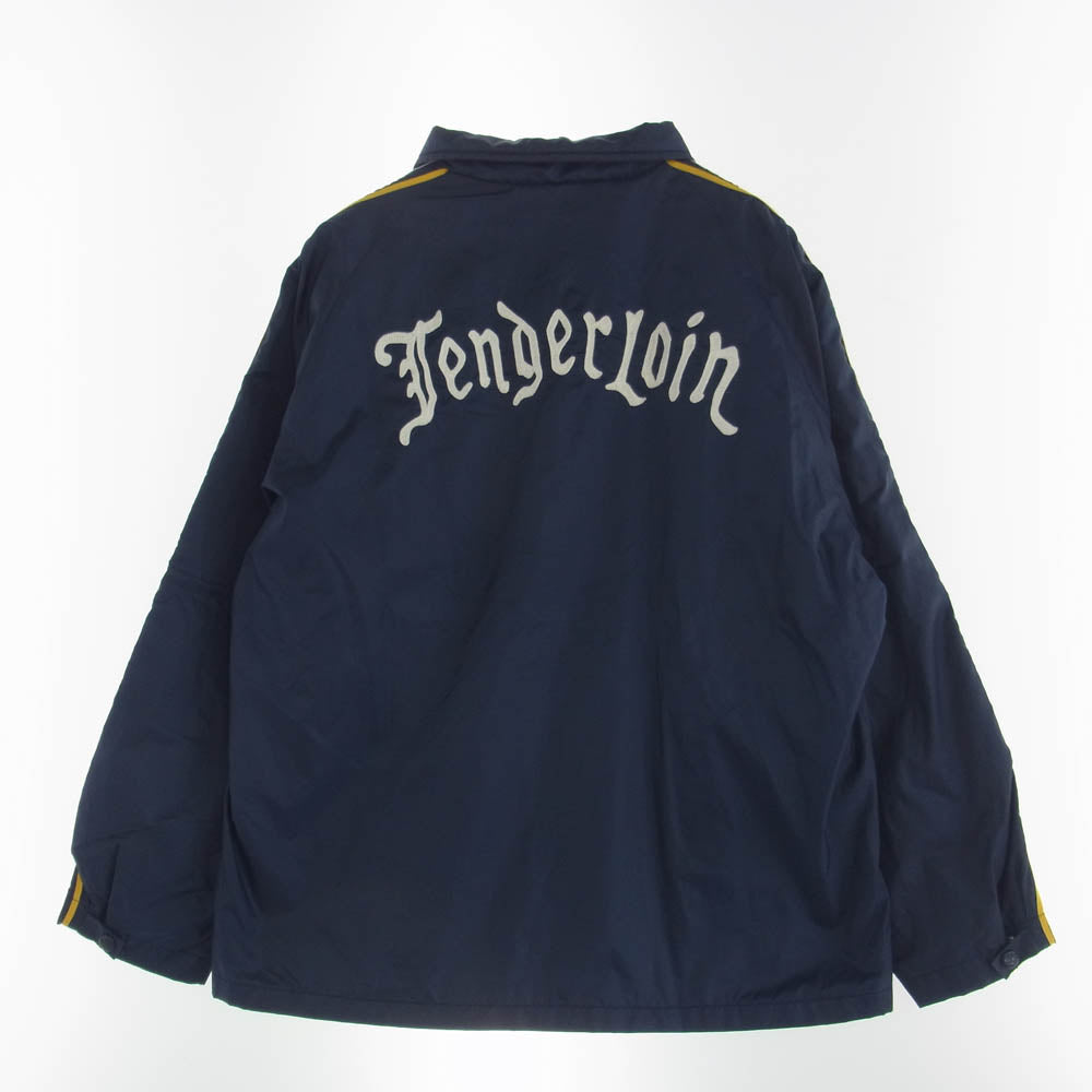 TENDERLOIN テンダーロイン T-RACING COACH JKT レーシング コーチ ジャケット ネイビー系 S【中古】