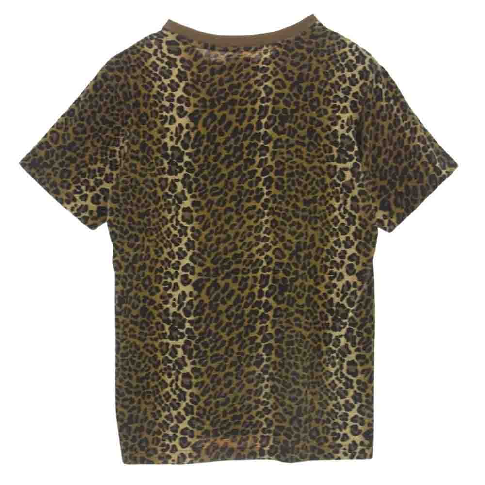 Supreme シュプリーム 15SS Leopard Pocke Tee レオパード 総柄 ポケット Ｔシャツ 半袖 S【中古】