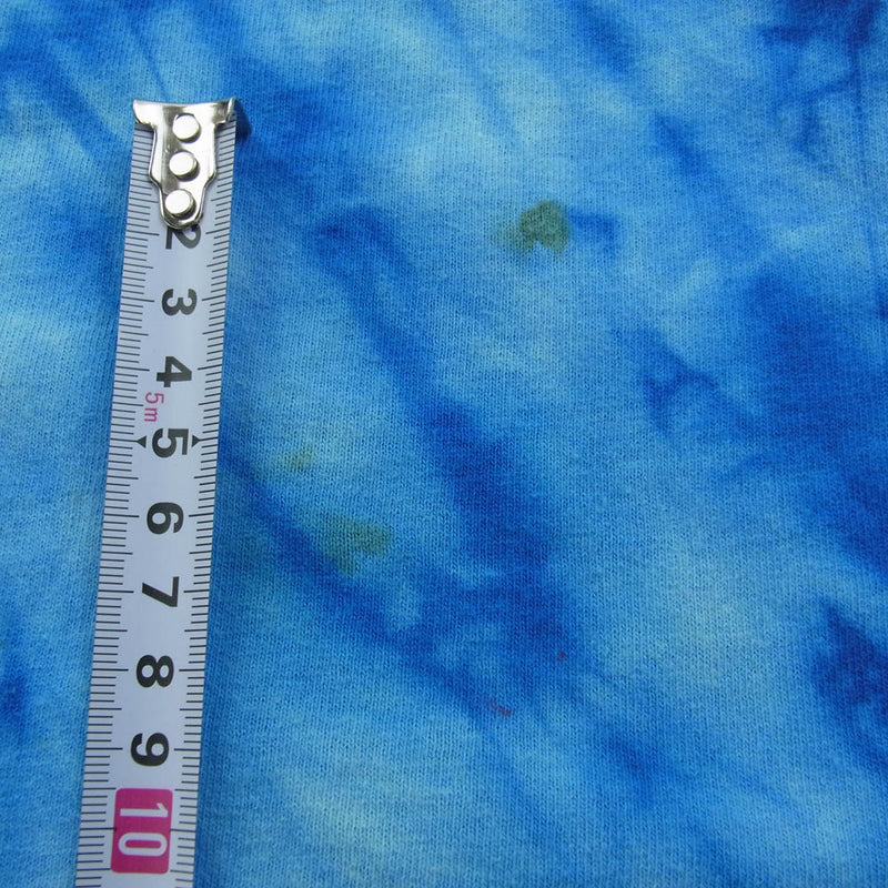 WIND AND SEA ウィンダンシー LONG SLEEVE CUT-SEWN TIEDYE タイダイ染め ロング スリーブ Tシャツ 長袖 ブルー系 S【中古】