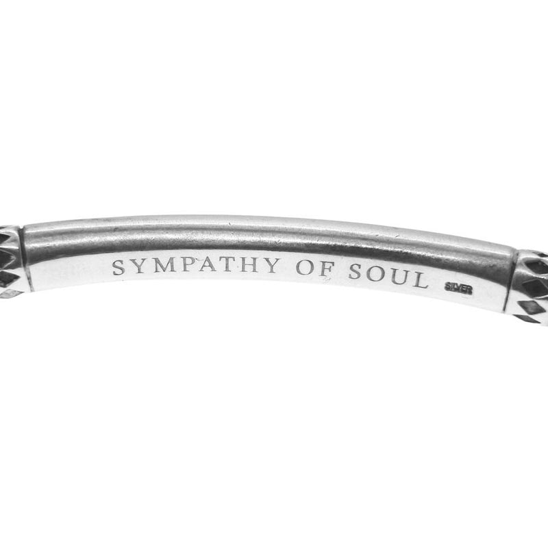 Sympathy of Soul シンパシーオブソウル b1310s Cutting Bangle カッティング バングル シルバー系【中古】