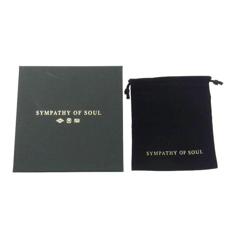 Sympathy of Soul シンパシーオブソウル b1310s Cutting Bangle カッティング バングル シルバー系【中古】