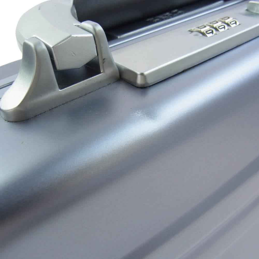 ZERO HALLIBURTON ゼロハリバートン CSE3-LPB ブルーアルミ アタッシュケース ダイヤルロック ブルー系 シルバー系【極上美品】【中古】