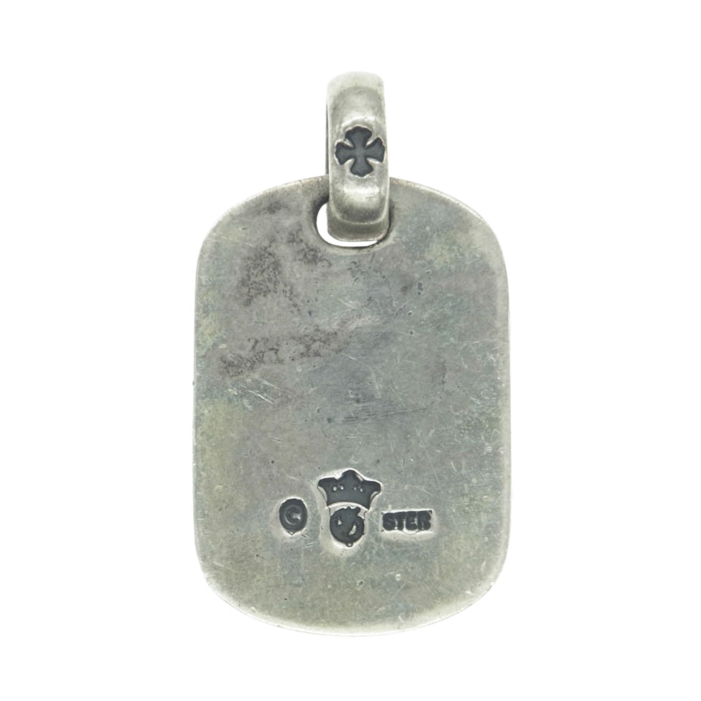 GABOR ガボール Inc USA Small Dog Tag Pendant スモール ドッグタグ ペンダントトップ シルバー系【中古】