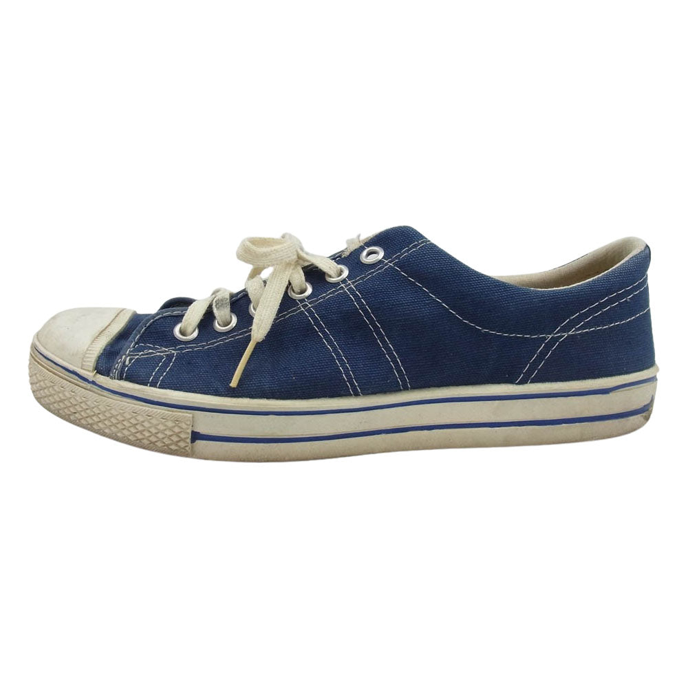 CONVERSE コンバース ヴィンテージ 70s USA製 FAST BREAK YOUTH OX ファストブレイク スニーカー ネイビー系 US8【中古】